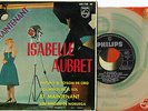 ISABELLE AUBRET EP Espagne 1962 Tintin et le toison d'or +3 VINYLE ROUGE