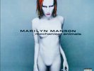 RARE MARILYN MANSON MECHANICAL ANIMALS 2x12” LP BLUE & WHITE VINYL 1998 UK