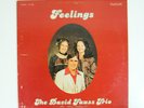 THE DAVID FAUSS TRIO - FEELINGS LP PRIVATE XIAN CHRISTIAN GOSPEL / FOLK VG+