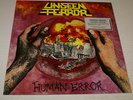Unseen Terror Human Error '87 LP 1st Pressing Uk Import + Insert + Hype Sticker
