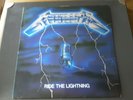 Metallica - Ride The Lightning Europe LP 1984