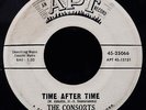 THE CONSORTS-Time After Time+Please Be Mine-Doo Wop & Soul Promo 45-APT #25066