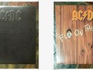 AC/DC Back in Black & Fly On The Wall Vinyl LP SD 16018 Masterdisk RL