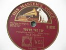 Cole Porter Anything Goes / Your The Top HMV B8332
