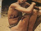 RICHARD PRYOR S/T LP SIGNED ON FRONT COVER DOVE LABEL LIVE TROUBADOR VG COVER