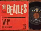 The Beatles w/Tony Sheridan: WHY/CRY FOR A SHADOW - MGM K13227 VG+ w/Sleeve PS