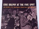 ERIC DOLPHY At The Five Spot Vol. 1 LP Prestige New Jazz NJLP 8260 Mono DG RVG