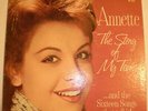 ANNETTE NEAR MINT LP on VISTA - THE STORY OF MY TEENS - GREAT PHOTO BOOKLET
