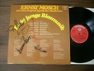 ERNST MOSCH EGERLÄNDER LP mit Unterschriften/Rückseite EWIG JUNGE BLASMUSIK