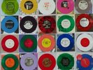 US PUNK Bundle of 30 x Coloured Vinyl 7