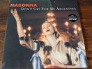 Madonna | Don't Cry For Me Argentina Maxi Single | 12 Inch Vinyl Record | Sealed