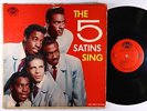 Five Satins - The 5 Satins Sing LP - Ember Mono DG