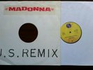 Madonna Lucky Star *US REMIX* RaRE Sticker Sleeve 12