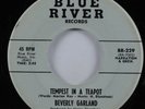 Beatnik Jazz 45 BEVERLY GARLAND Tempest In A Teapot BLUE RIVER HEAR