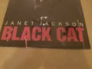Janet Jackson Black Cat Vinyl Record Original 1989 12