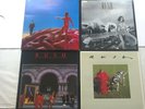 RUSH - 4 VINYL ALBUMS - HEMISPHERES, PERMANENT WAVES, MOVING PICTURES, SIGNALS