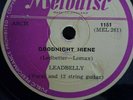 VERY RARE Leadbelly ?– Goodnight Irene / Ain't You Glad BLUES 78