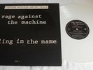Rage Against the Machine Killing in the Name 1993 1st Press NM Ltd Ed White 12