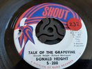 DONALD HEIGHT - TALK OF THE GRAPEVINE - SHOUT - S-200 - NORTHERN