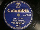 JAZZ BENNY GOODMAN ORCH Emaline ROYAL BLUE COLUMBIA 2907