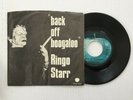 Beatles Ringo Starr BACK OFF BOOGALOO 1972 RARE BLUE Apple Picture sleeve JAX