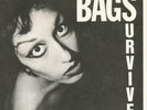 BAGS - Survive RARE Original 1978 US Punk 45 VG+ Dangerhouse