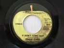 Beatles Ringo Starr IT DON'T COME EASY 1975 Apple ALL RIGHTS LA Press NEAR MINT