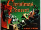 CHRISTMAS CONCERT: Walt Disney All Mouse Symphony DISNEYLAND 45 w/ PS NM