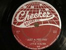 50'S BLUES LITTLE WALTER Just A Feeling / Teenage Beat CHECKER 845