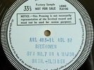 Beethoven: Symphony No. 7 - Kleiber **2x Single Sided Decca Test Pressings**