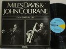Miles Davis John Coltrane Live In Stockholm 1960 Original Mono 2LP Near Mint