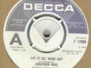 JONATHAN KING**LET IT ALL HANG OUT**DEMO**DANCER**HEAR IT