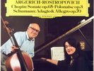 DGG 1981 Chopin ROSTROPOVICH Cello Sonata/Polonaise MARTHA ARGERICH 2531 201 NM