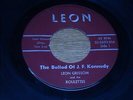 C.W. BOPPER, LEON GRISSOM.  HERE'S MY HEART  /  BALLAD OF J.F. KENNEDY.  VG+.
