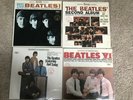 The Beatles LP Record Lot: Meet The Beatles, Second Album Yesterday And Today VI