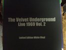 VELVET UNDERGROUND Live 1969 Vol. 2 LP RARE white vinyl reissue Lou Reed