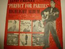 ELVIS PRESLEY PERFECT FOR PARTIES 45 RPM EP RECRD WITH COVER RCA SPA-7-37-PROMO
