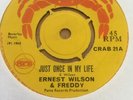 Ernest Wilson And Freddy Just Once In My Life Skinhead Reggae Single