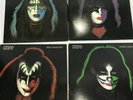 SET OF 4 SOLO LPS OF KISS GENE SIMMONS, PAUL STANLEY, ACE FREHLEY & PETER CRISS