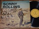 Sonny Rollins Way Out West 1st DG Red Cover Contemporary lp mono