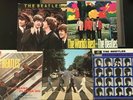 5 Vinyl LP Beatles Records: Abbey Road, A Hard Day’s Night, Please Please Me + 2