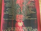 MAX G MORTON You will never look this good again HEARTWORM POSTER RARE Cold Cave
