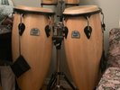 Congas and Bongos Pearl Primero Series Great condition, barely used