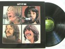 THE BEATLES -LET IT BE- 1970 U.K. APPLE PCS 7096 LP 2U/2U 1ST NO BOX PRESS EX/EX