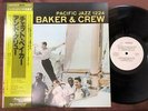 MINT  CHET BAKER AND CREW PACIFIC JAZZ K23P-6714 OBI STEREO WHITE PROMO JAPAN LP