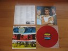 THE POLICE - Synchronicity LP - NMINT RED VINYL - 1984 OZ TOUR SOUVENIR + PIN-UP