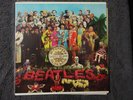THE BEATLES VINYL LP SGT PEPPERS LONELY HEARTS CLUB BAND 1976 ORANGE LABEL LUCY