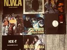 Hip Hop vinyl records x 8 inc. NWA, Brand Nubian, Ice-T, Da Lenchmob, Run-DMC