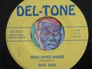 HEAR Dick Dale 45 Ooh Whee Marie/Breaking Heart DEL-TONE rockabilly rocker teen