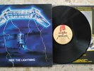 METALLICA - RIDE THE LIGHTNING - LP 1984 ORIGINAL UK press INSERT motorhead rage